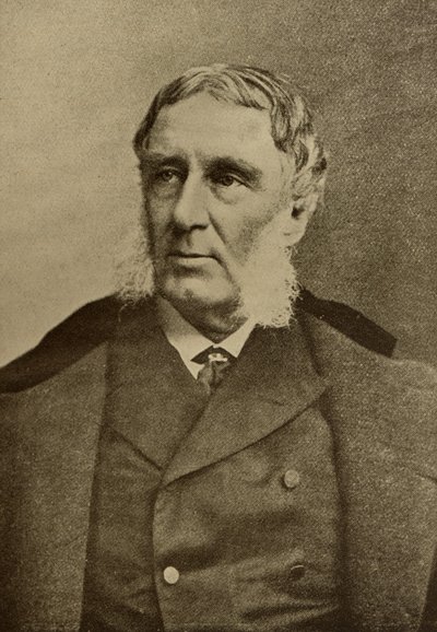 George William Curtis (1824-92) da American School